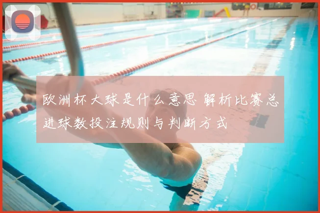 欧洲杯大球是什么意思 解析比赛总进球数投注规则与判断方式