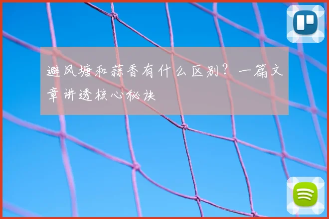 避风塘和蒜香有什么区别？一篇文章讲透核心秘诀